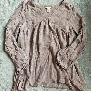 Sundance Lightweight Flowy Blouse SZ L